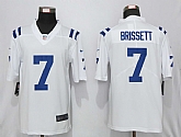 Nike Indianapolis Colts 7 Brissett White Vapor Untouchable Limited Jersey,baseball caps,new era cap wholesale,wholesale hats
